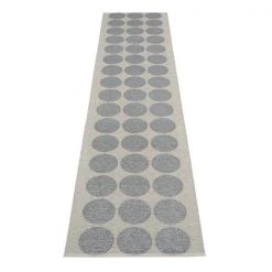 Pappelina Hugo Granit Metallic Runner Rug