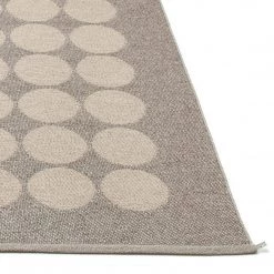 Pappelina Hugo Metallic Mud & Mud Rug Rugs