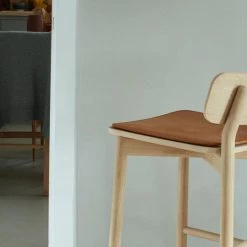 Skagerak Denmark Hven Oak Low Bar Stool