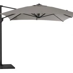 Cane-Line Hyde Luxe Hanging Parasol With Base Umbrellas & Sunshades