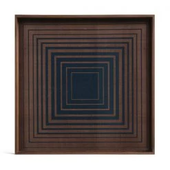 Ethnicraft Ink Square Glass Tray