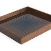 Ethnicraft Ink Square Glass Tray