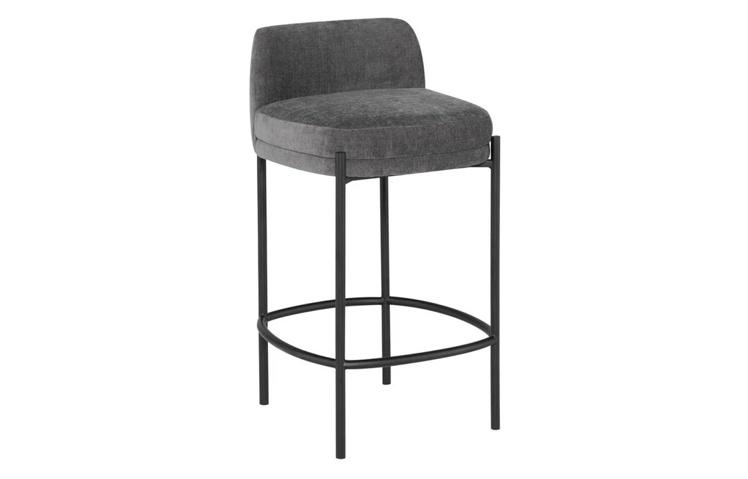 Nuevo Inna Counter Stool With Back Entryway Benches 10 Nuevo Inna Counter Stool With Back Entryway Benches