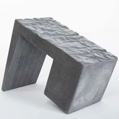 James De Wulf Crumple Block Side Table