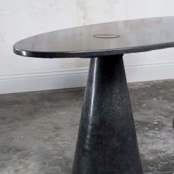 Modern Dining James De Wulf Double Locking Oval Dining Table