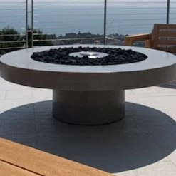 James De Wulf Floating Fire Table 12 James De Wulf Floating Fire Table