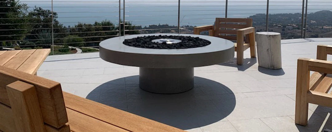 James De Wulf Floating Fire Table 5 James De Wulf Floating Fire Table