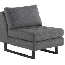 Nuevo Janis Single Seater Armless Sofa