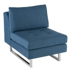 Nuevo Janis Single Seater Armless Sofa