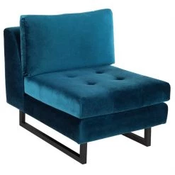 Nuevo Janis Single Seater Armless Sofa