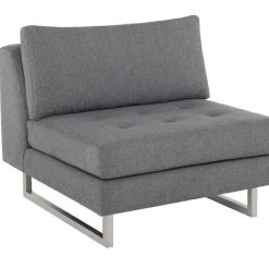 Nuevo Janis Single Seater Armless Sofa