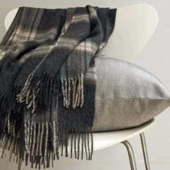 Area Jasper Graphite Throw 8 Area Jasper Graphite Throw