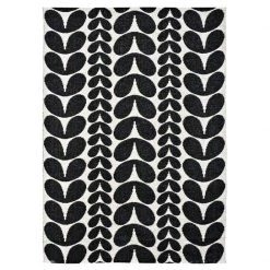 Brita Karin Black Rug Area Rugs