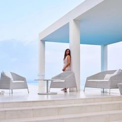 Cane-Line Kingston 2 Seater Stackable Lounge Sofa