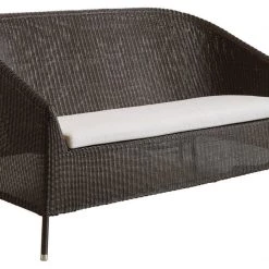 Cane-Line Kingston 2 Seater Stackable Lounge Sofa