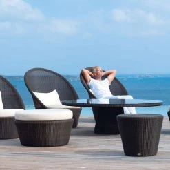 Cane-Line Kingston Sunchair With Wheels