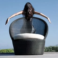 Cane-Line Kingston Sunchair With Wheels