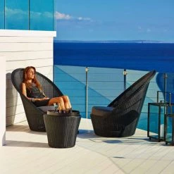 Cane-Line Kingston Sunchair With Wheels