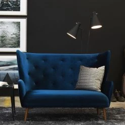 Nuevo Klara Double Seater Sofa Modern Living