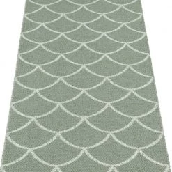 Pappelina Kotte Army & Sage Runner Rug