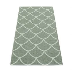 Pappelina Kotte Army & Sage Runner Rug