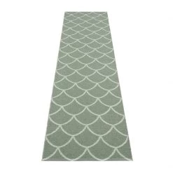 Pappelina Kotte Army & Sage Runner Rug