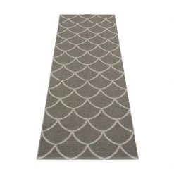 Pappelina Kotte Charcoal & Warm Grey Runner Rug