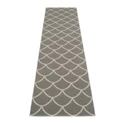 Pappelina Kotte Charcoal & Warm Grey Runner Rug