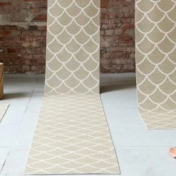 Pappelina Kotte Sand & Vanilla Runner Rug