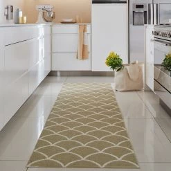 Pappelina Kotte Sand & Vanilla Runner Rug