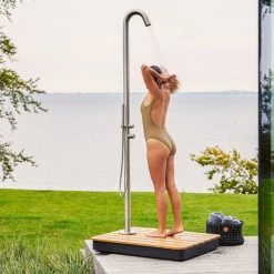 Cane-Line Lagoon Outdoor Stainless Steel Shower