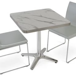SohoConcept Lamer Commercial Table HPL. MDF. Laminate Veneer Top