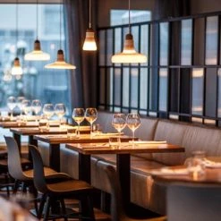 NORR11 Langue Soft Wood Dining Chair Modern Dining