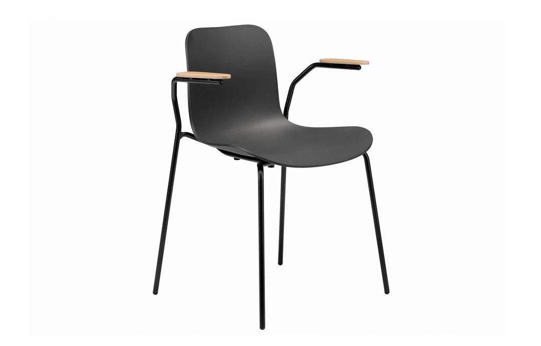 NORR11 Modern Dining Langue Stack Armrest Soft Steel Dining Chair 3 NORR11 Modern Dining Langue Stack Armrest Soft Steel Dining Chair
