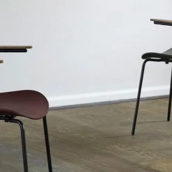 NORR11 Modern Dining Langue Stack Armrest Soft Steel Dining Chair 22 NORR11 Modern Dining Langue Stack Armrest Soft Steel Dining Chair