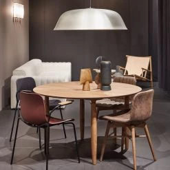 NORR11 Modern Dining Langue Stack Armrest Soft Steel Dining Chair 24 NORR11 Modern Dining Langue Stack Armrest Soft Steel Dining Chair