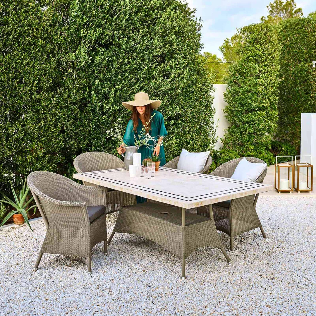 Cane-Line Lansing Rectangular Table 5 Cane-Line Lansing Rectangular Table