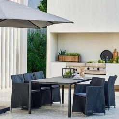 Cane-Line Lava Grey Aluminum Lightbox