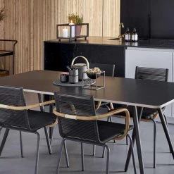 Cane-Line Lava Grey Aluminum Lightbox