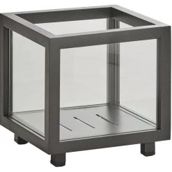 Cane-Line Lava Grey Aluminum Lightbox