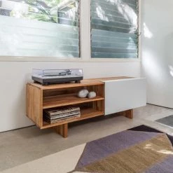 MASHstudios LAX Entertainment Shelf