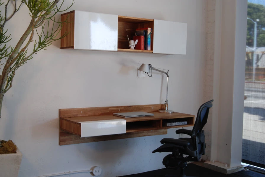 MASHstudios LAX Wall Mounted Desk Modern Office 9 MASHstudios LAX Wall Mounted Desk Modern Office