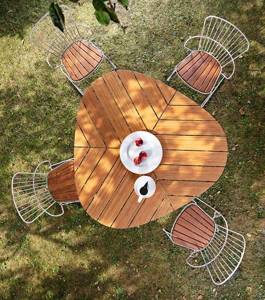 Houe Leaf Outdoor Dining Table 7 Houe Leaf Outdoor Dining Table