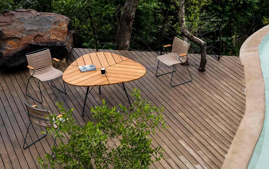 Houe Leaf Outdoor Dining Table 8 Houe Leaf Outdoor Dining Table