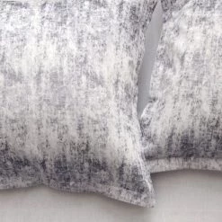 Area Modern Bedroom Leo Grey Cotton Sham