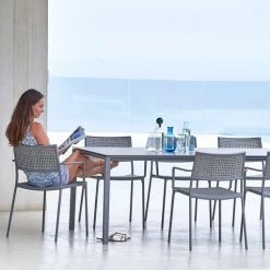 Cane-Line Less Stackable Dining Armchair