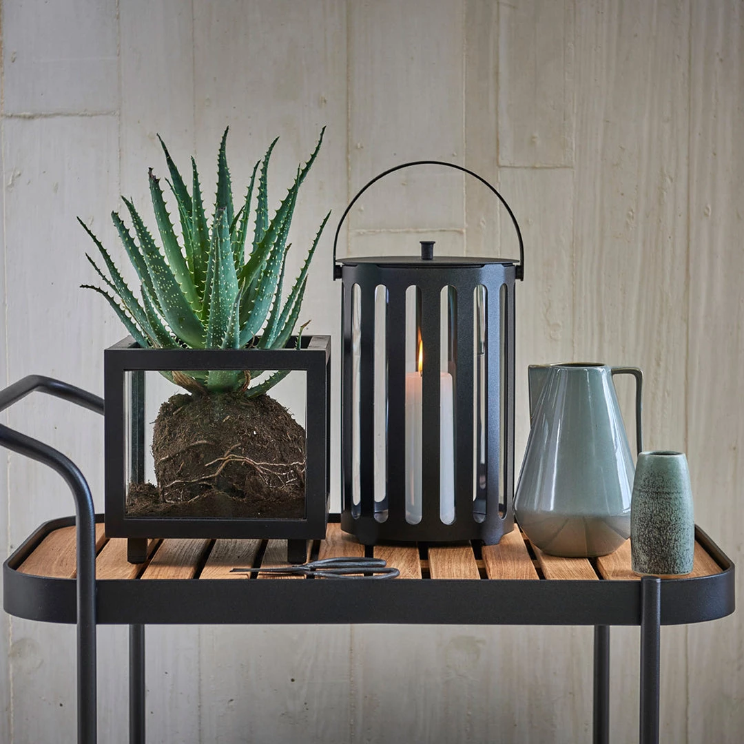 Cane-Line Lighttube Round Lantern 5 Cane-Line Lighttube Round Lantern