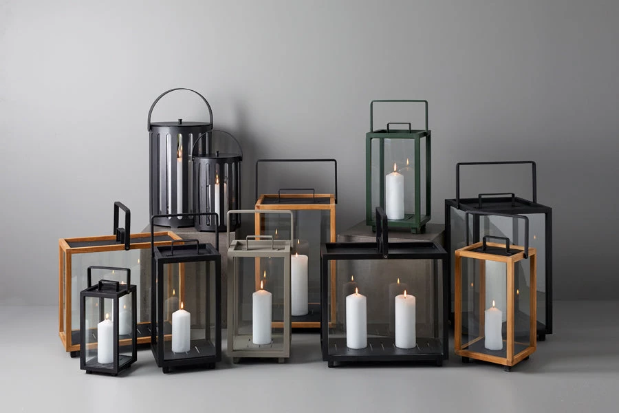 Cane-Line Lighttube Round Lantern 7 Cane-Line Lighttube Round Lantern