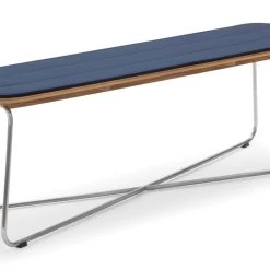 Skagerak Denmark Lilium Teak Bench With Cushion 15 Skagerak Denmark Lilium Teak Bench With Cushion