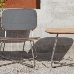 Skagerak Denmark Lilium Teak Lounge Chair With Cushion